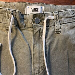 PAIGE women’s Olive Chinos
